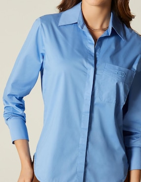Blusa Studio F manga larga para mujer