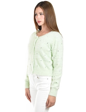 Suéter Roman Fashion cuello redondo para mujer