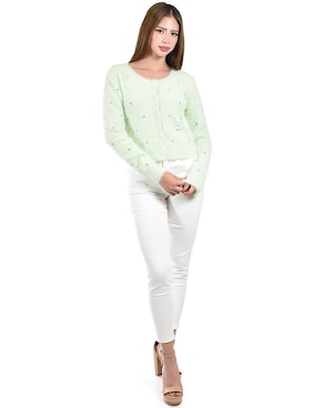 Suéter Roman Fashion cuello redondo para mujer