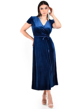 Vestido midi formal Roman Fashion para mujer
