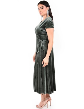 Vestido midi formal Roman Fashion para mujer
