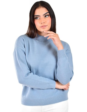 Suéter Roman Fashion cuello alto para mujer