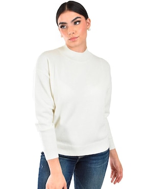 Suéter Roman Fashion cuello alto para mujer