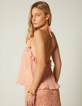 Blusa Studio F tirante delgado para mujer