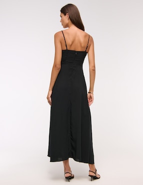 Vestido crop casual Abercrombie & Fitch para mujer