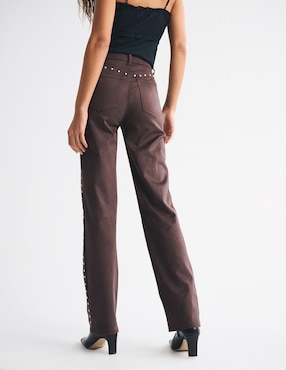 Pantalón Abercrombie & Fitch relajado para mujer