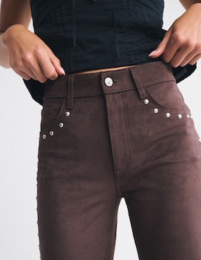 Pantalón Abercrombie & Fitch relajado para mujer