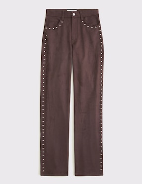 Pantalón Abercrombie & Fitch relajado para mujer