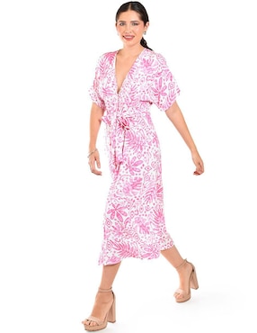 Vestido midi casual Roman Fashion para mujer