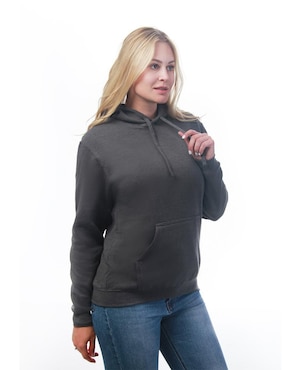 Sudadera con capucha y bolsa Indicum Denim Básicos para mujer