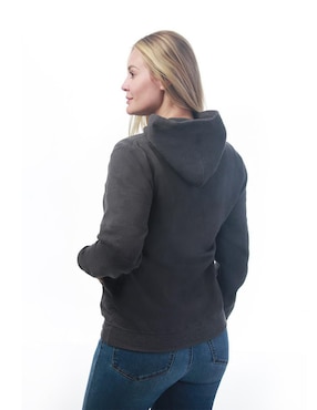 Sudadera con capucha y bolsa Indicum Denim Básicos para mujer