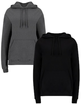 Sudadera con capucha y bolsa Indicum Denim Básicos para mujer