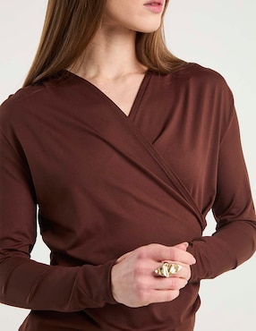 Blusa Petite Studio manga larga para mujer