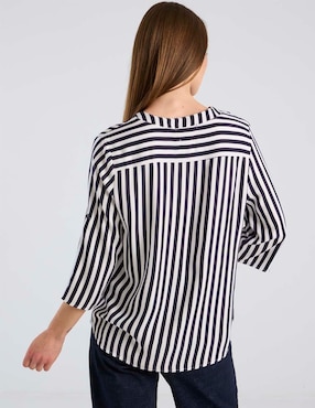 Blusa Petite Studio manga 3/4 para mujer