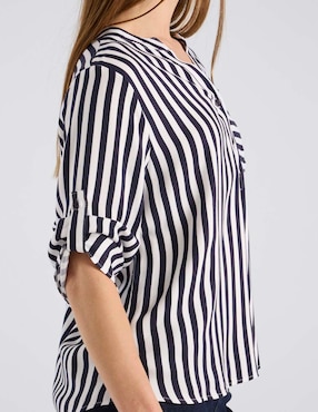 Blusa Petite Studio manga 3/4 para mujer