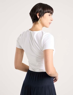 Blusa Petite Studio manga corta para mujer