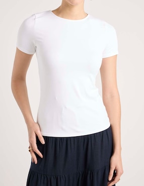 Blusa Petite Studio manga corta para mujer