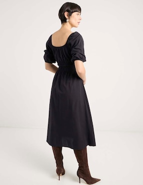 Vestido midi casual Petite Studio para mujer