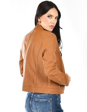 Chamarra Roman Fashion impermeable para mujer