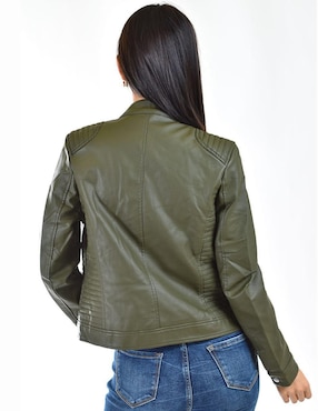 Chamarra Roman Fashion impermeable para mujer