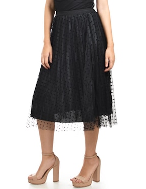 Falda midi Roman Fashion a la cintura