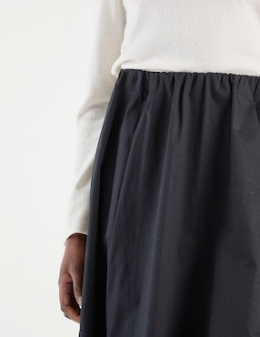 Falda larga Topshop a la cintura