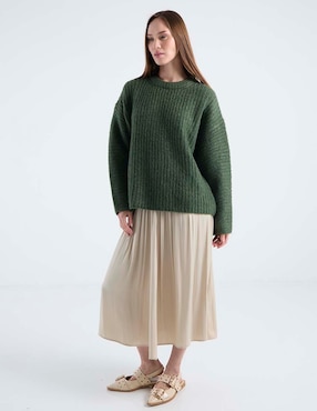 Suéter Topshop cuello redondo para mujer