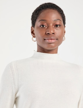 Suéter Topshop cuello alto para mujer