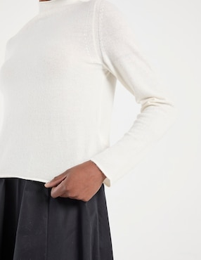 Suéter Topshop cuello alto para mujer