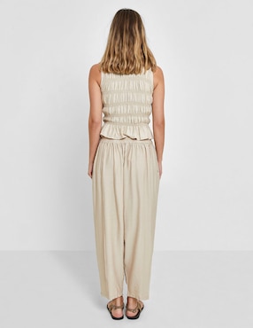 Pantalón coulotte Naelle amplio para mujer