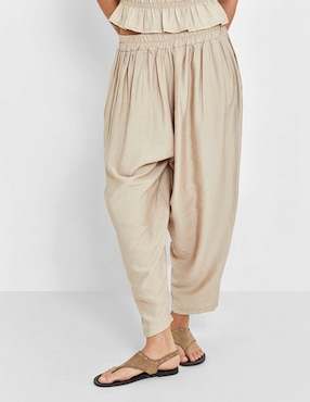 Pantalón coulotte Naelle amplio para mujer