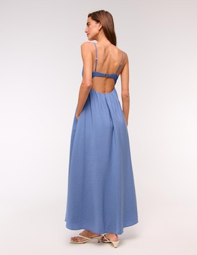 Vestido maxi casual Abercrombie & Fitch para mujer