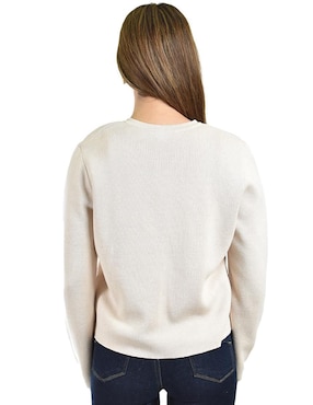 Suéter Roman Fashion cuello redondo para mujer