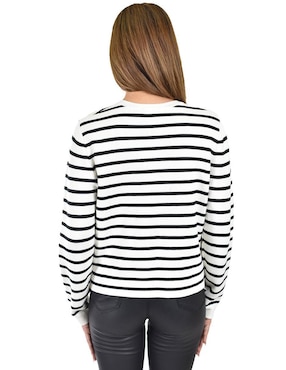 Suéter Roman Fashion cuello redondo para mujer