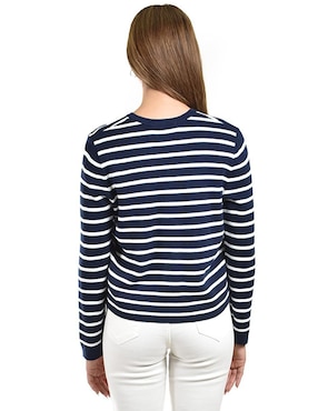 Suéter Roman Fashion cuello redondo para mujer
