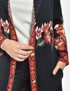 Suéter Roman Fashion cuello abierto para mujer