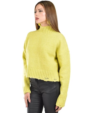 Suéter Roman Fashion cuello alto para mujer