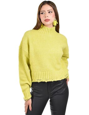 Suéter Roman Fashion cuello alto para mujer