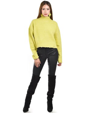Suéter Roman Fashion cuello alto para mujer