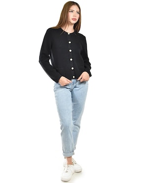 Suéter Roman Fashion cuello redondo para mujer