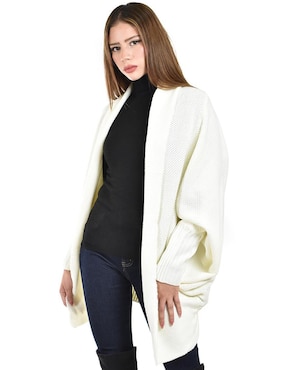 Suéter Roman Fashion cuello abierto para mujer
