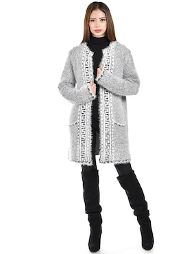 Suéter Roman Fashion cuello abierto para mujer