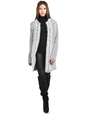 Suéter Roman Fashion cuello abierto para mujer