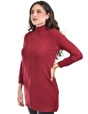 Suéter Roman Fashion cuello alto para mujer