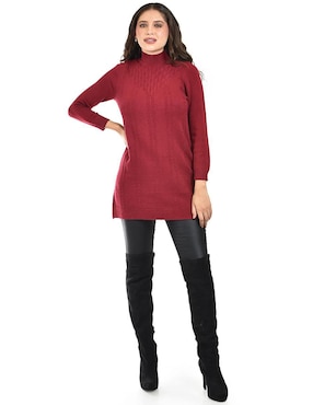 Suéter Roman Fashion cuello alto para mujer