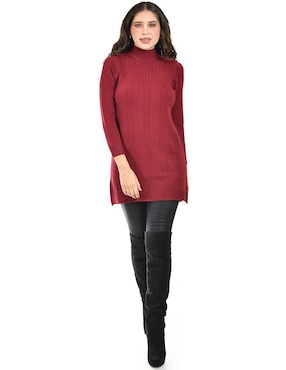 Suéter Roman Fashion cuello alto para mujer