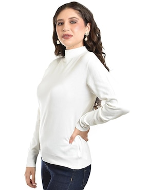 Blusa Roman Fashion manga larga para mujer