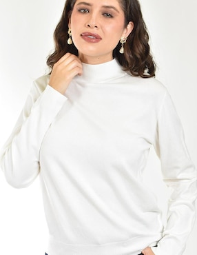 Blusa Roman Fashion manga larga para mujer