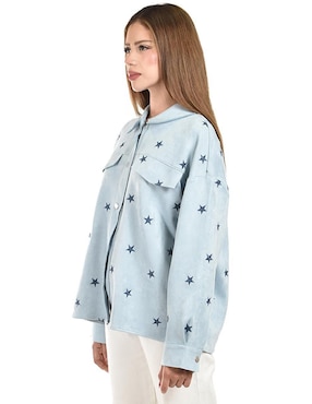 Blusa Roman Fashion manga larga para mujer