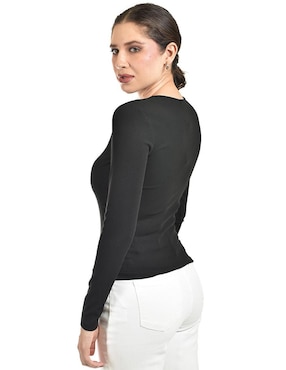 Blusa Roman Fashion manga larga para mujer